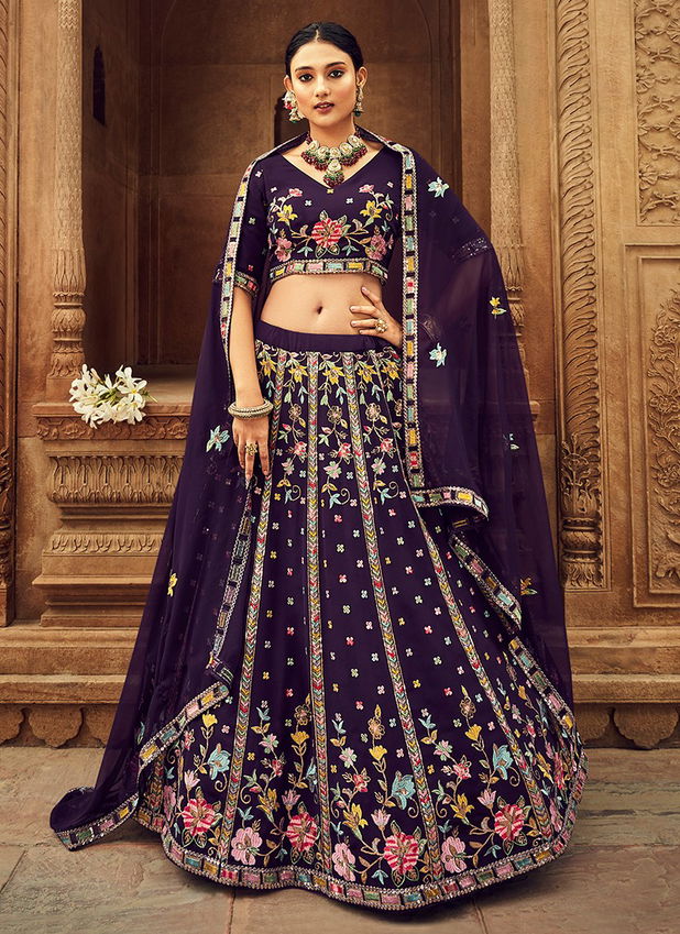 Brides Maid Vol 25 Shubhkala Ethnic Wear Georgette Wholesale Lehenga Choli Collection